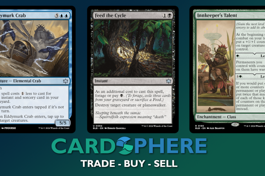 Escolhas da Cardsphere: Bloomburrow | Blog da Cardsphere