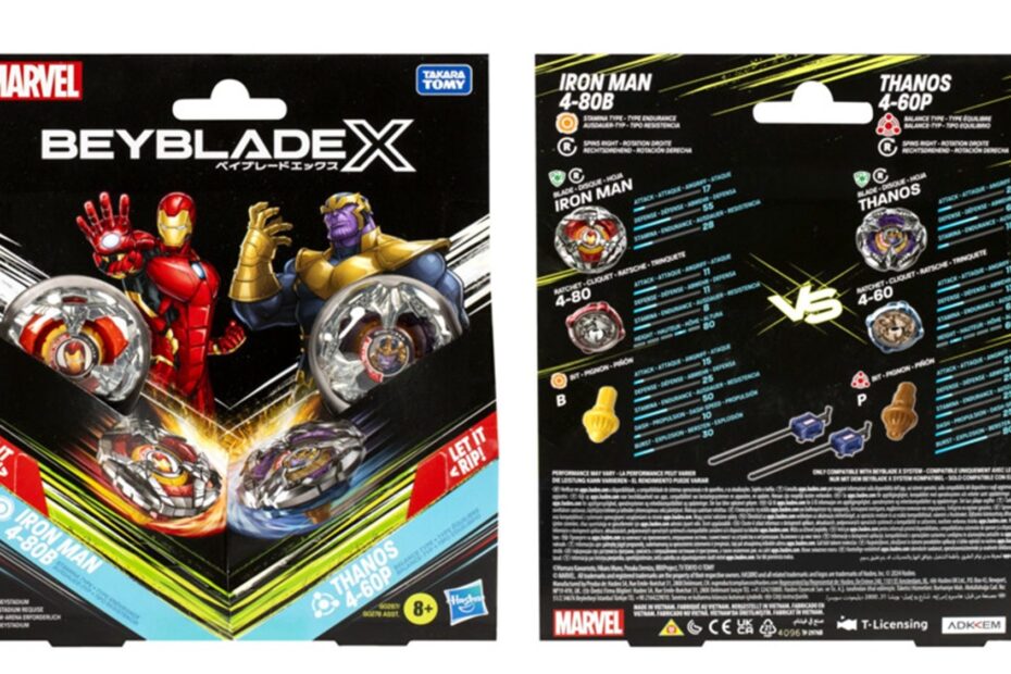 Hasbro revela novos tops Beyblade de Star Wars e Marv