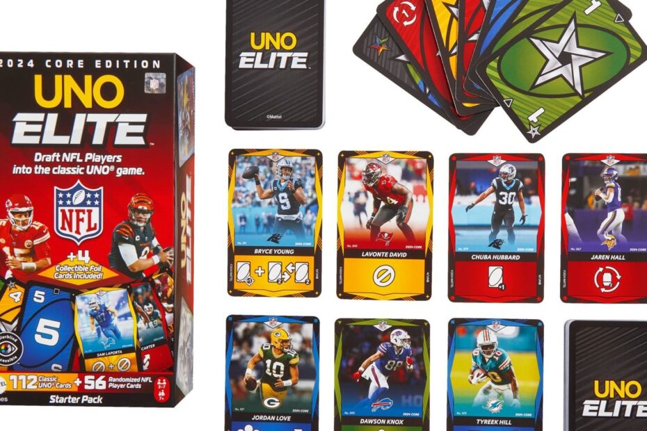 Mattel e a NFL se unem para a UNO Elite NFL