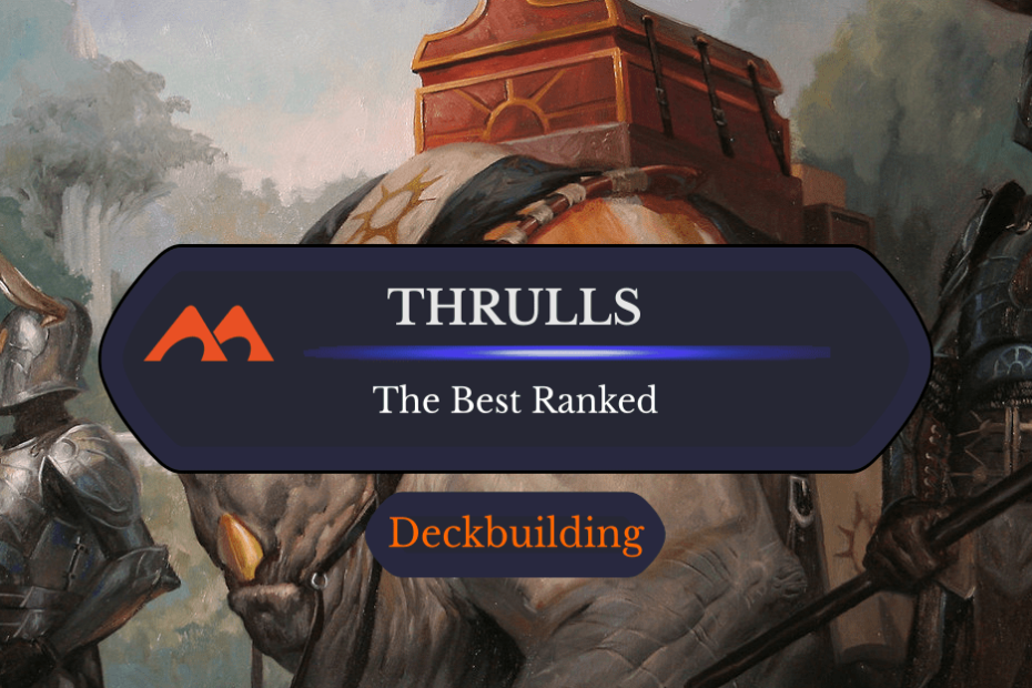 Todos os 25 Thrulls em Magic Classificado