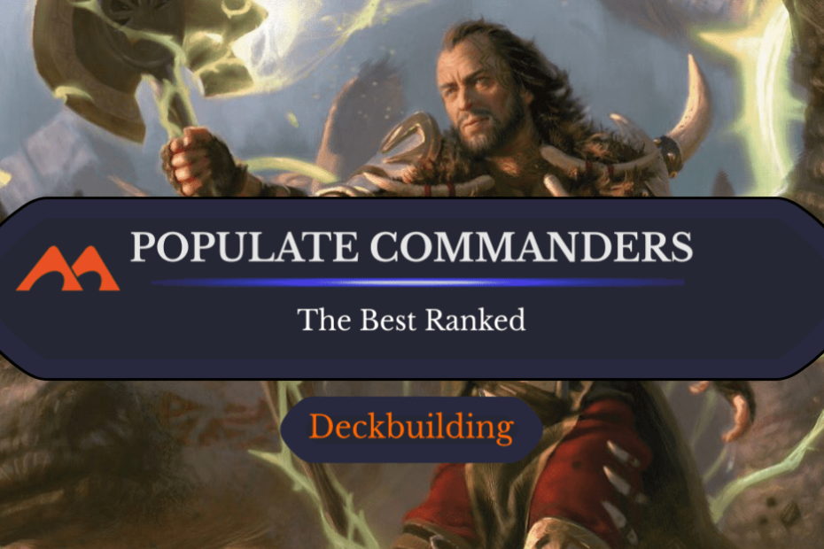 Todos os 4 comandantes populados em Magic Ranked