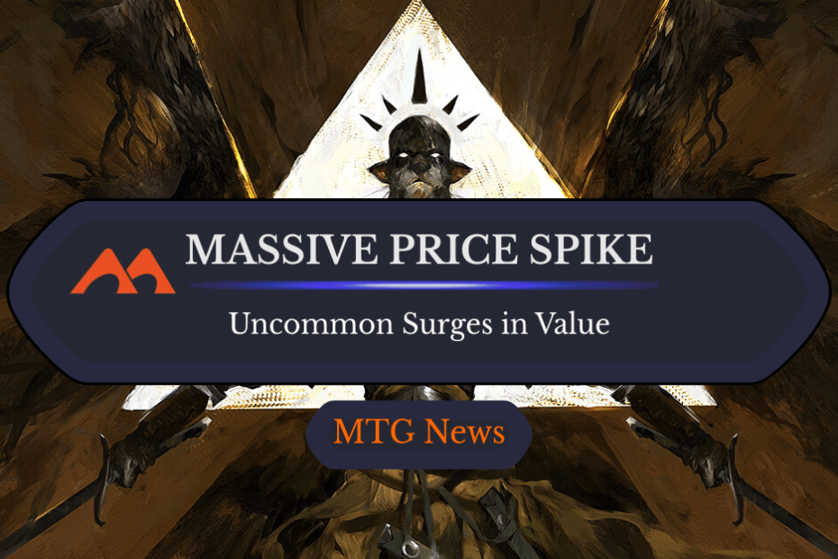 Uncommon tem aumento de 400% no preço após decks Aggro dominarem o Standard Uncommon tem aumento de 400% no preço após decks Aggro dominarem o Standard