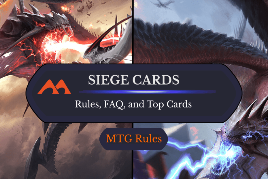 Cartas de cerco em MTG: regras, história e melhores cartas