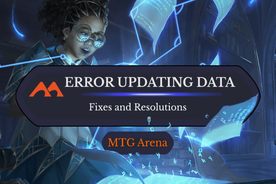 Como corrigir: erro de atualização de dados do MTG Arena Como corrigir: erro de atualização de dados do MTG Arena
