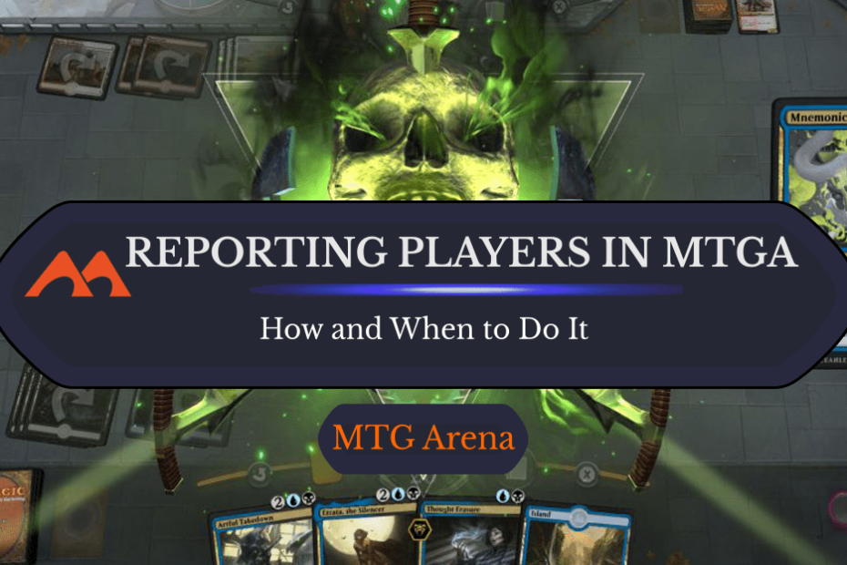 Como denunciar um jogador no MTG Arena Como denunciar um jogador no MTG Arena