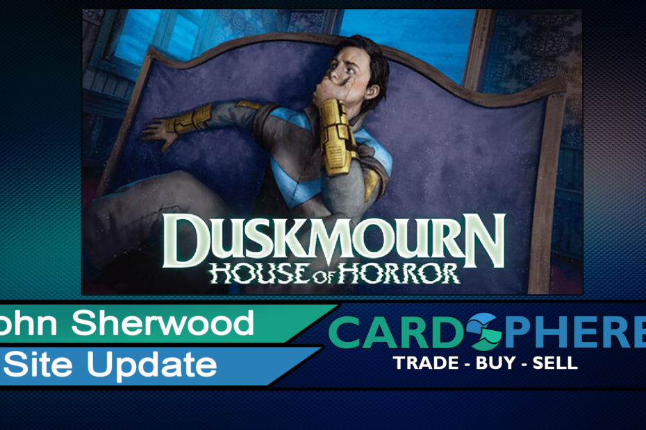 Duskmourn está disponível para troca Duskmourn está disponível para troca
