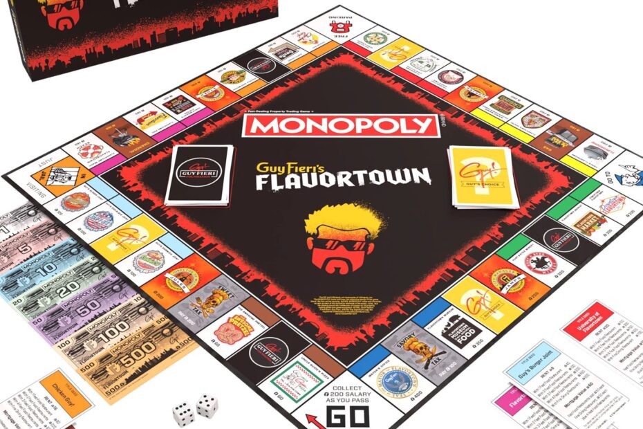 Jogo Monopoly com tema Guy Fieri foi lançado
