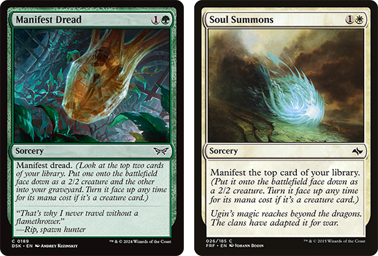 Manifestando o Medo em Duskmourn: House of Horrors Manifestando o Medo em Duskmourn: House of Horrors