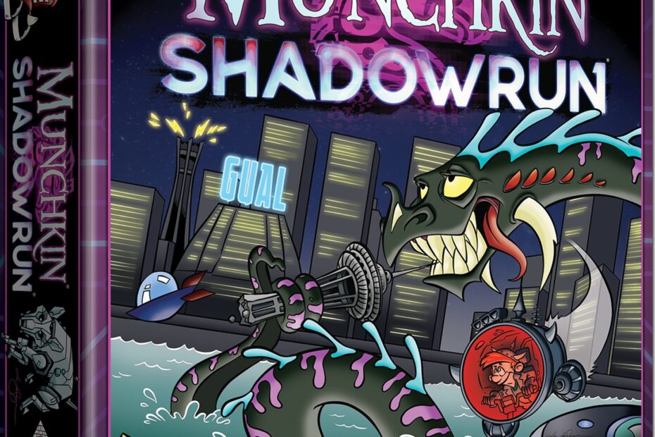 Munchkin Shadowrun anunciado para lançamento em meados de outubro