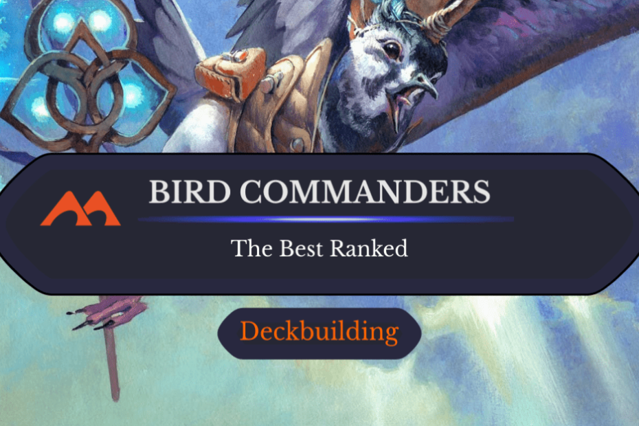 Os 16 melhores comandantes de pássaros em Magic classificados Os 16 melhores comandantes de pássaros em Magic classificados