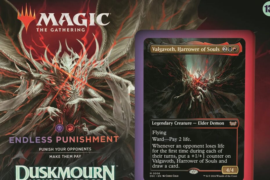 The Gathering compartilha mais sobre os decks de comandante de Duskmourn