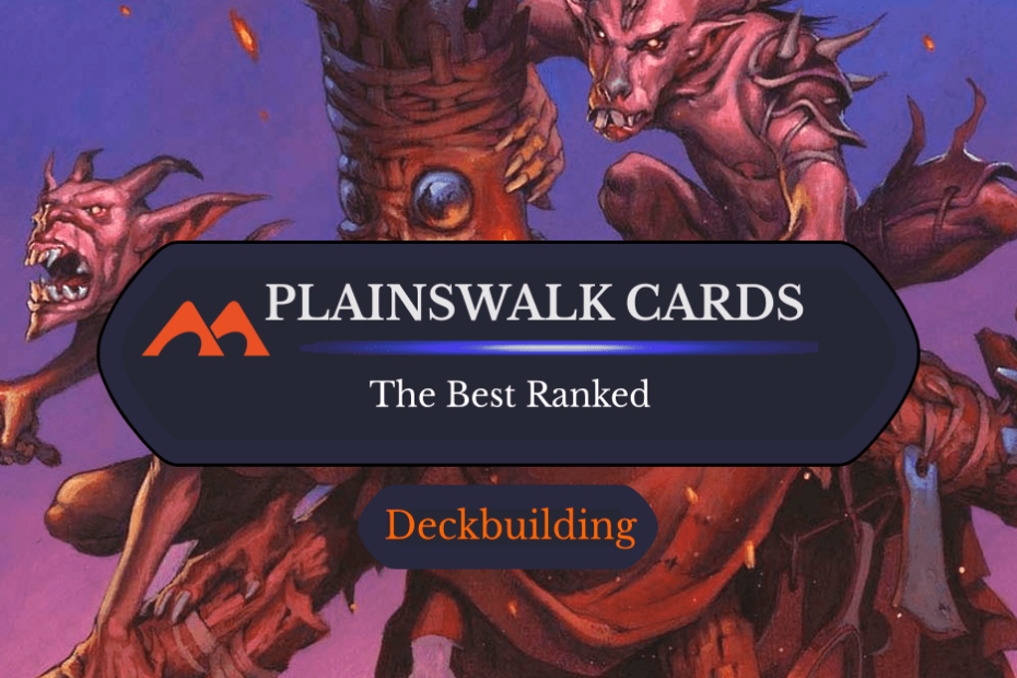 Todas as 5 cartas de Plainswalk em Magic classificadas