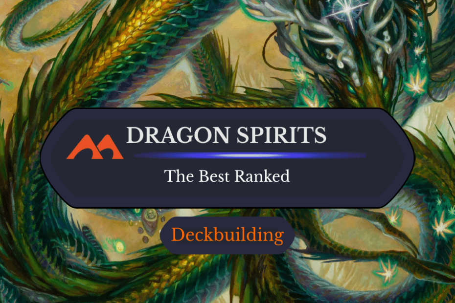 Todos os 18 Espíritos de Dragão em Magic Classificado