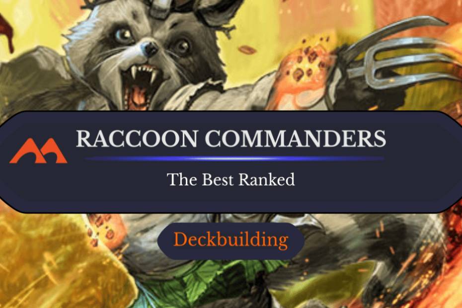 Todos os 2 comandantes de guaxinins em Magic Ranked