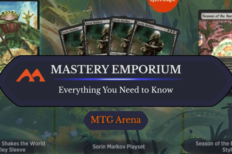 Tudo o que você precisa saber sobre o Mastery Emporium no MTG Arena Tudo o que você precisa saber sobre o Mastery Emporium no MTG Arena