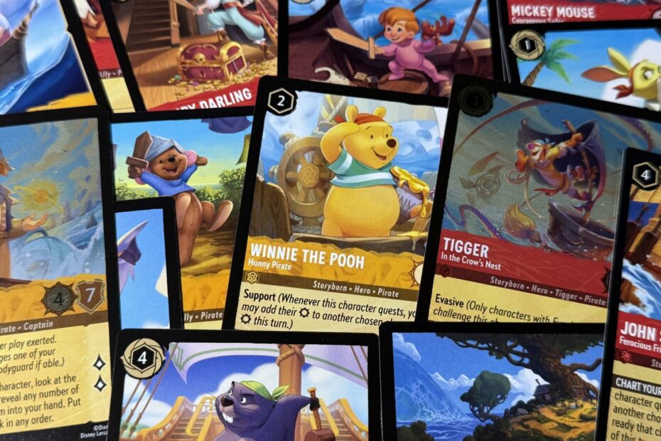 Disney Lorcana Azurite Sea – Revelado um deck inicial para tripulação em condições de navegar