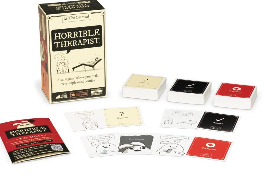 Exploding Kittens anuncia novo título de terapeuta horrível Exploding Kittens anuncia novo título de terapeuta horrível
