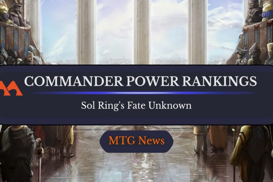 Nova pesquisa do Commander Power Bracket com 225.000 votos colocou jogadores em conflito com um produto básico icônico