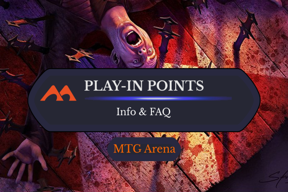 O que são os pontos de play-in do MTGA?