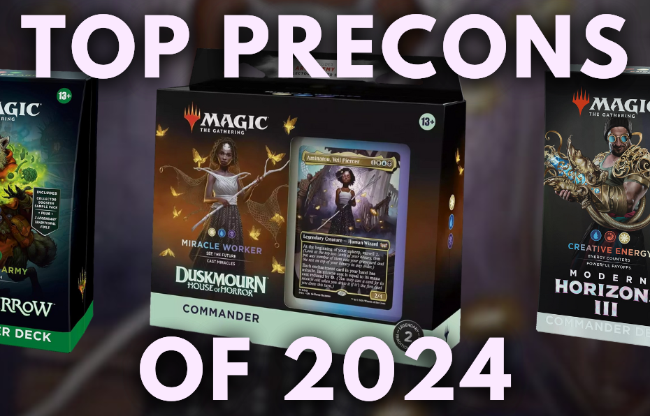 Os melhores comandantes Precons de 2024