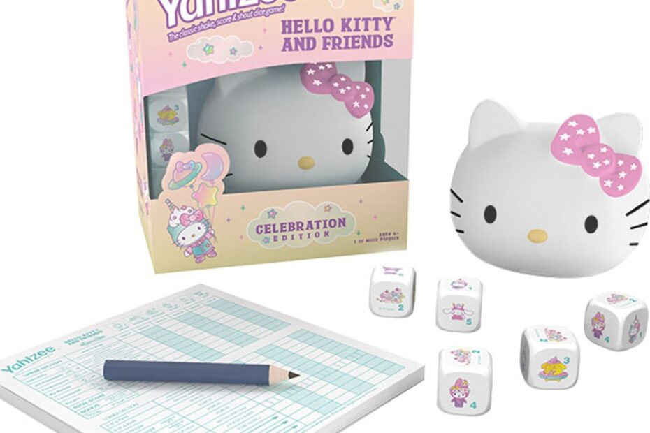 Hello Kitty lança itens de mesa para o 50º aniversário