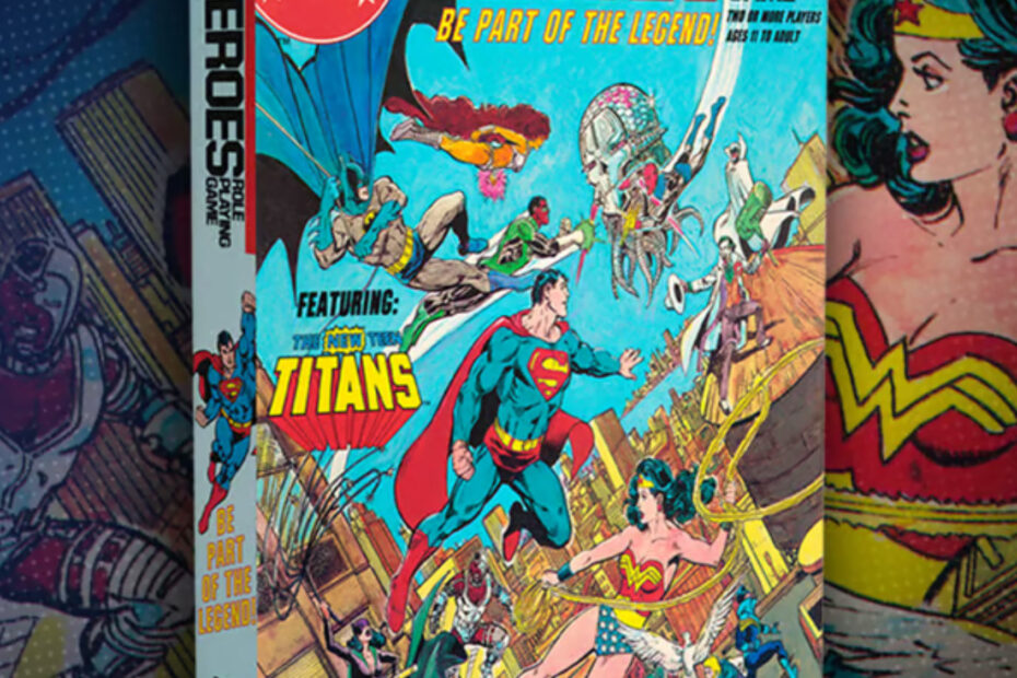O jogo de RPG DC Heroes está sendo revivido