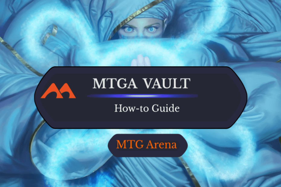 O que é o Vault no Magic Arena e onde ele está?