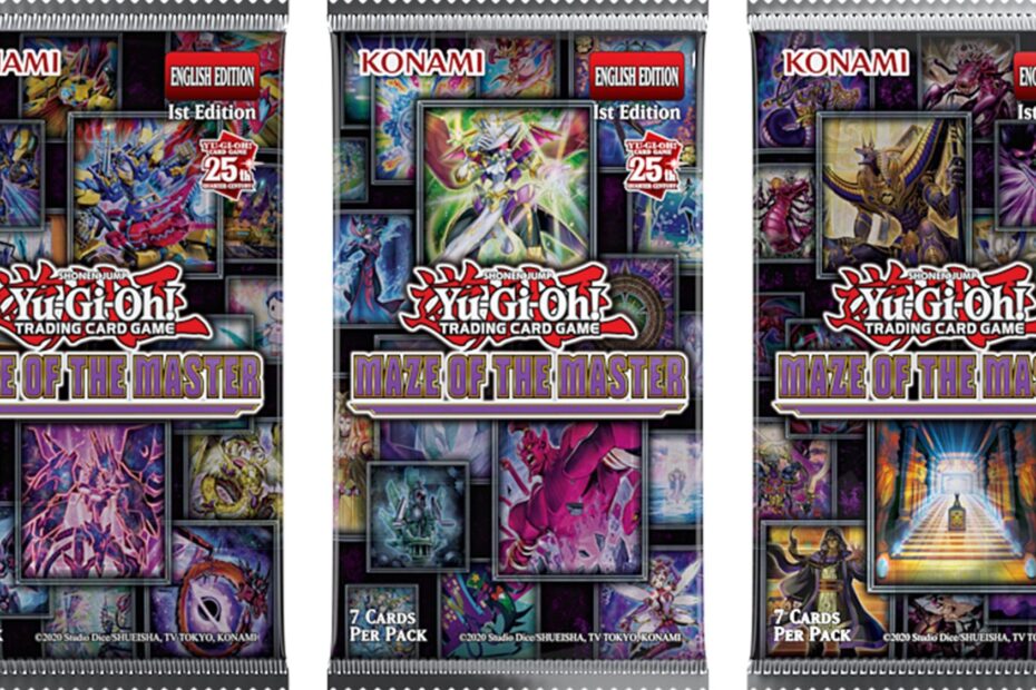 Yu-Gi-Oh! TCG revela o labirinto do conjunto de reforço mestre