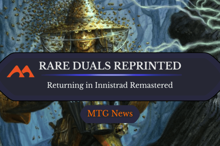 Conta oficial do MTG sugere que essas terras duplas retornarão em breve