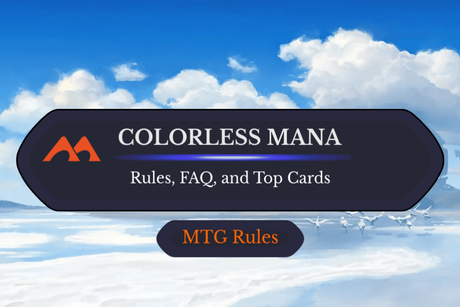 Mana incolor em MTG: regras, história e melhores cartas Mana incolor em MTG: regras, história e melhores cartas
