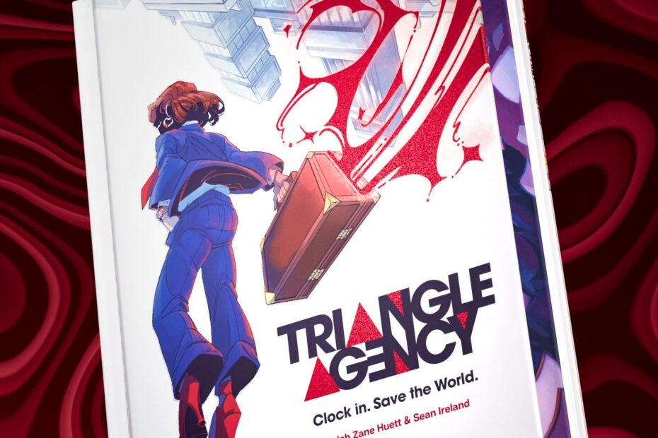 O livro principal de regras da agência Triangle foi listado para pré-encomenda
