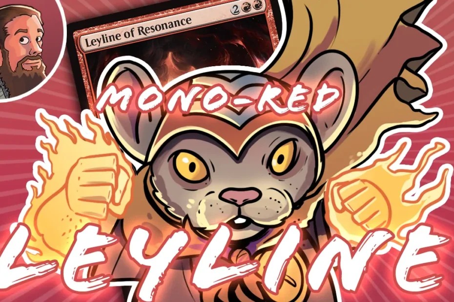 Quatro Raros ($ 40) Leyline Mono-Red (Pioneiro)