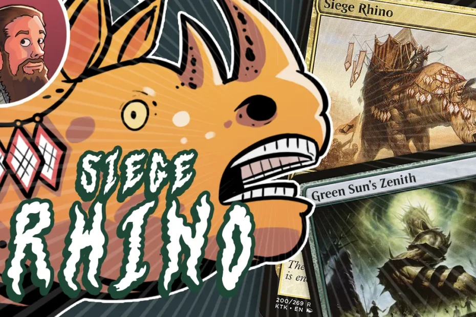 Zenith do Green Sun para Siege Rhino (Moderno)