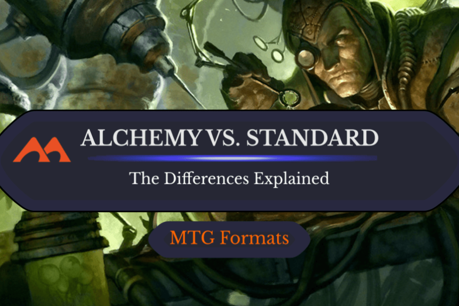 Alquimia vs. Padrão em MTG: 6 diferenças principais