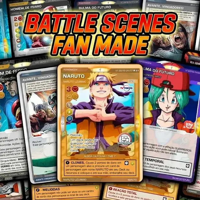 Battle scenes marvel: a história do maior card game brasileiro e a continuação fan made ainda resistem na comunidade brasileira de fãs? a pergunta é, o que falta para esse card game voltar com força total?