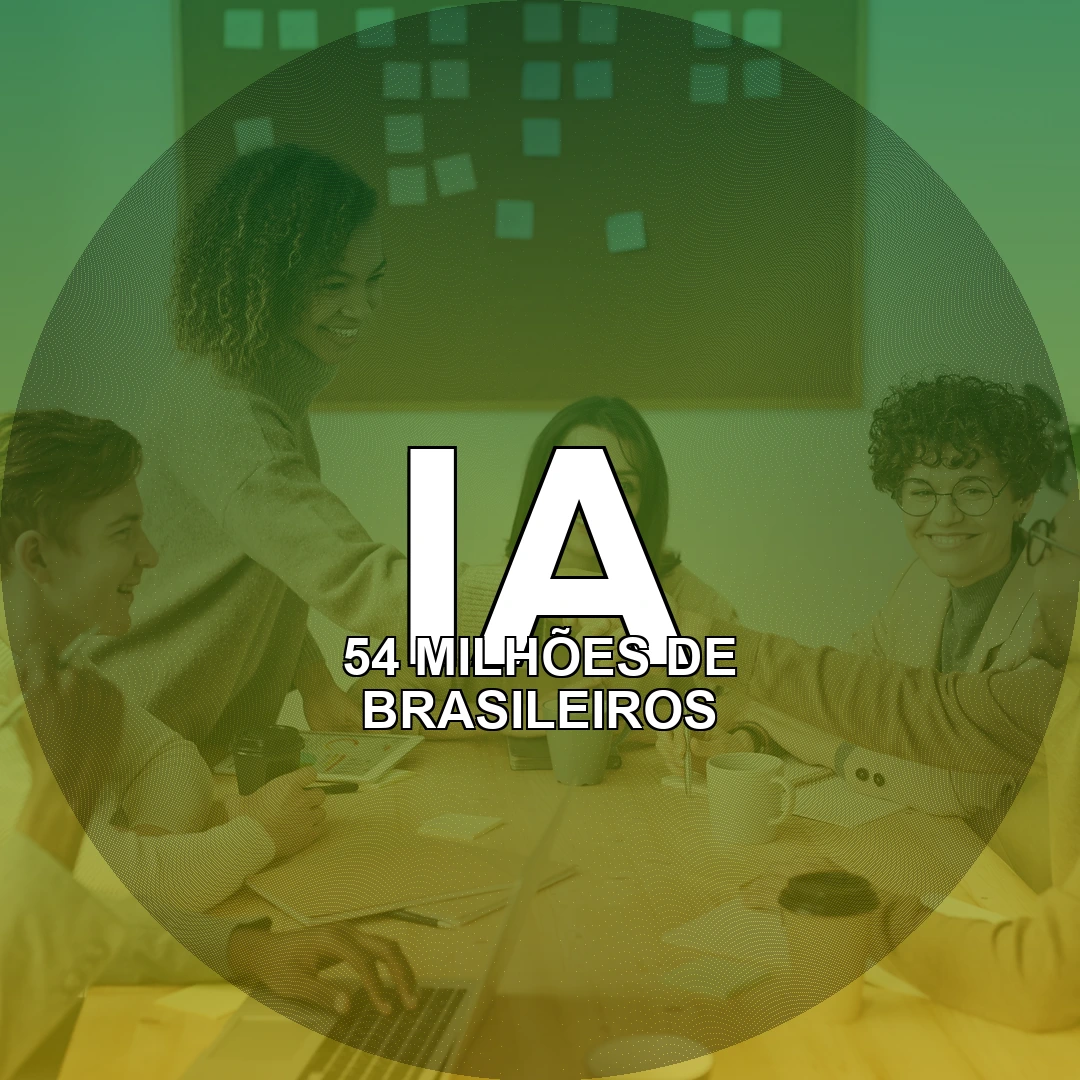 54 milhões de brasileiros já usam inteligência artificial no dia a dia, aponta pesquisa