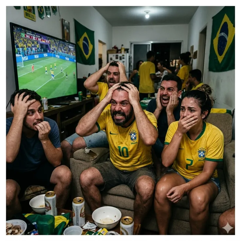 Estresse na Copa do Mundo: como os jogos afetam a saúde dos torcedores