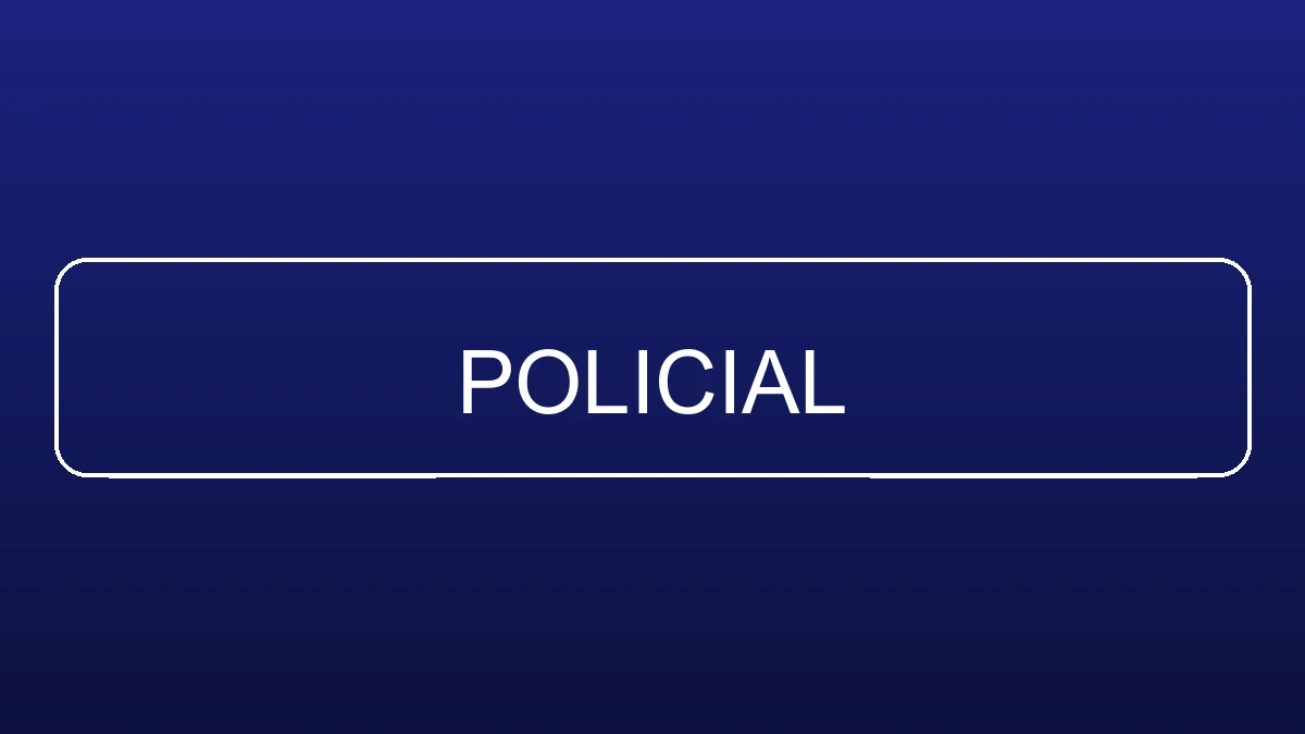 Badge Policial - Apagão no Rio de Janeiro