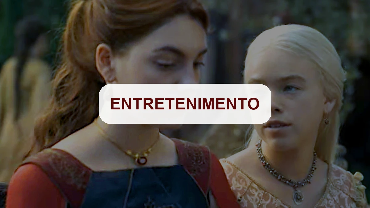 Imagem final com badge da categoria Entretenimento sobre a quarta e última temporada de House of the Dragon, prevista para 2028 na HBO e na Max