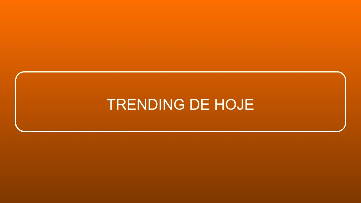 Categoria Trending de Hoje do Novatopnet