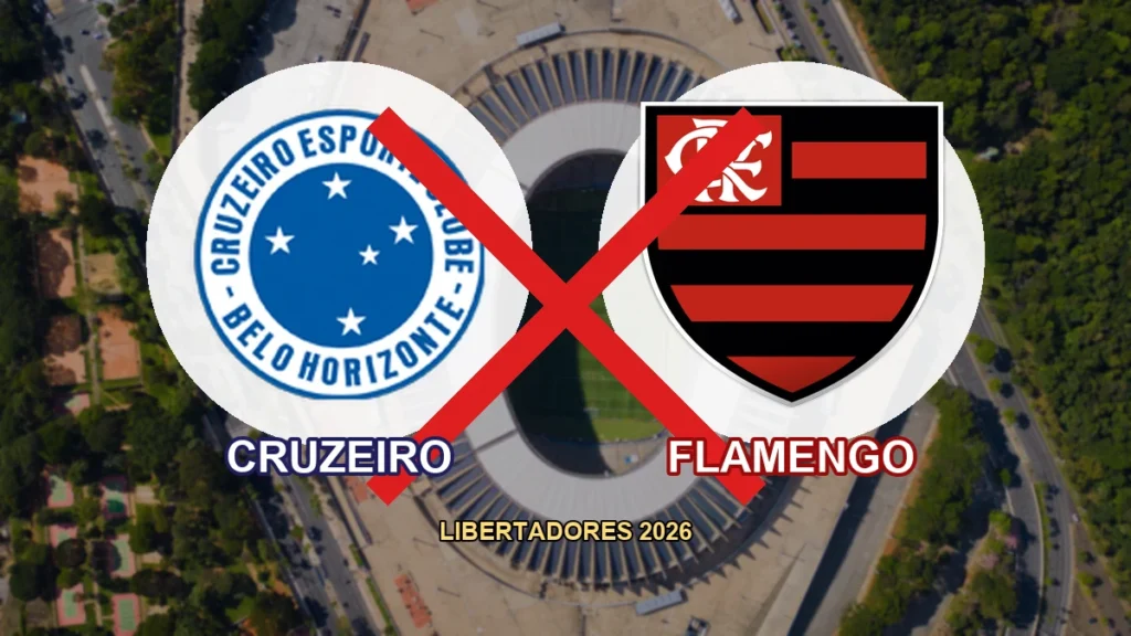 Cruzeiro x flamengo na libertadores: mineirão lotado com 60 mil torcedores no duelo de ida das oitavas
