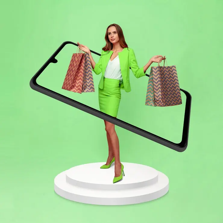 Loja Virtual própria, venda nos Marketplaces 11 compras on line de mulher de tiro completo 23 2150567525
